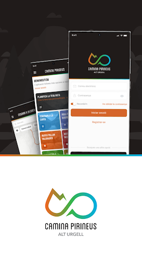 Android application Camina Pirineus screenshort