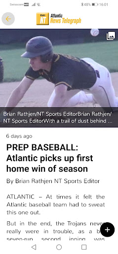 Atlantic News Telegraph Screen 3