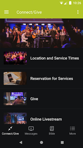 Android application Calvary Baptist Church Oshawa screenshort