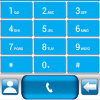 THEME BLUE GLASS FOR EXDIALER
