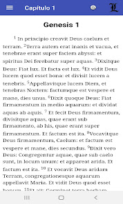 Screenshot 3 Biblia paralela en latín / esp android