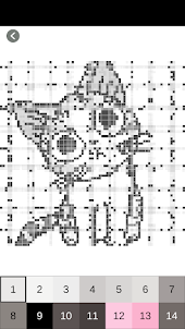 Cross Stitch Art Animal Pixel