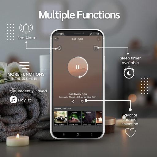 Screenshot of Spa Music