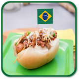 Brazilian food recipes icon