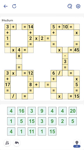 Crossmath - Math Puzzle Games 1