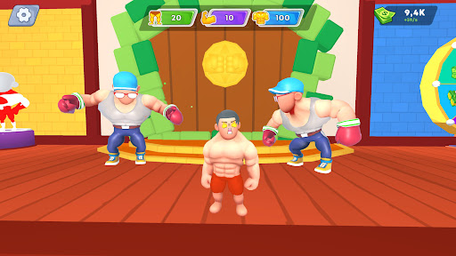 Lifting Super Hero Gym Clicker Screen 3