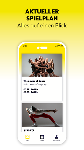 Android application TanzFaktur screenshort