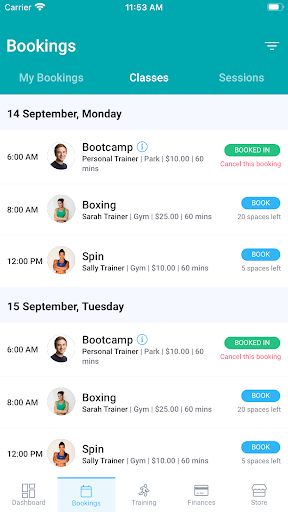 ACTIVE ME Screen 3