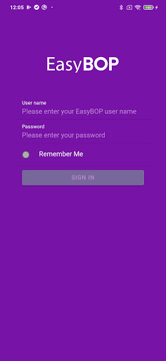 Android application EasyBOP Contracts App screenshort