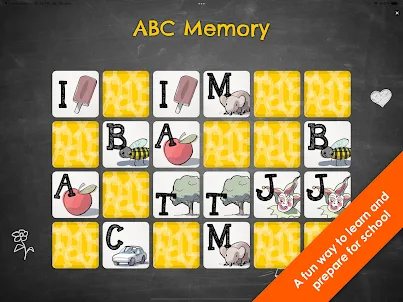ABC Memory (Capital letters)