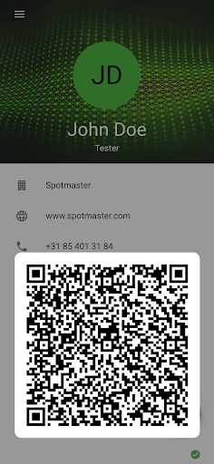 Business Card Screen 2