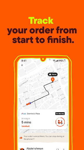 Screenshot of talabat: Food, grocery & more