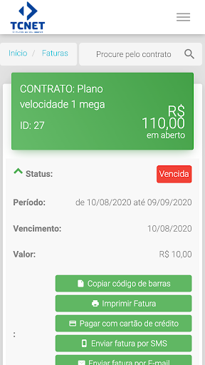 TCNET Screen 2
