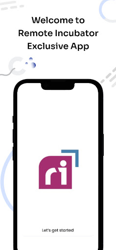 Android application Remote Incubator screenshort