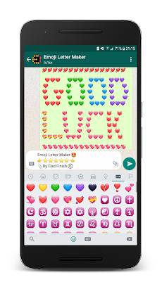 Emoji Letter Makerのおすすめ画像4