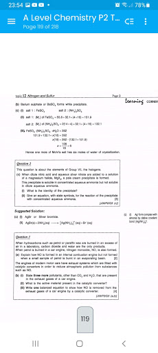 A Level Chemistry P2 Topical