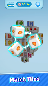 3Dキューブマッチ-パズルゲーム
