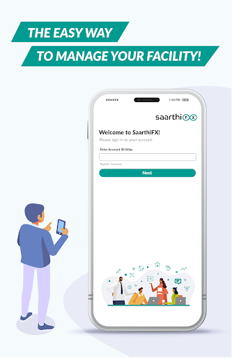 Android application SaarthiFX screenshort