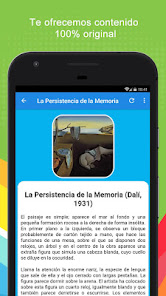 Screenshot 3 Pinturas Famosas con Historia android