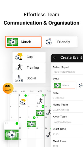 SquaD - Sports Team Management Screen 3