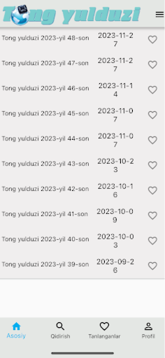 Tong Yulduzi Screen 3