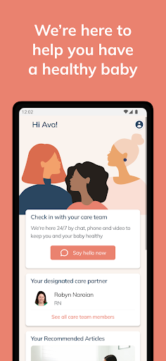 Android application Pomelo Care screenshort