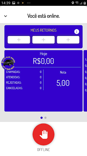 BLACK KAR BRASIL - Motorista Screen 2
