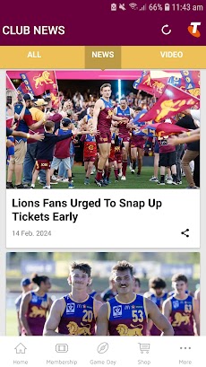 Brisbane Lions Official Appのおすすめ画像2