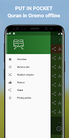 screenshot of Audio Quran in Oromo mp3 app
