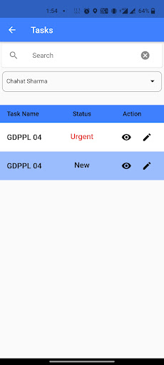 Ganpati Employee App Screen 3