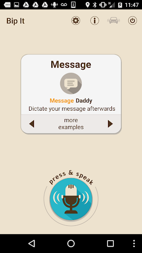 Bip it Voice Commands Screen 2
