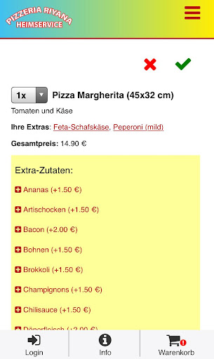 Pizzeria Riyana Screen 3