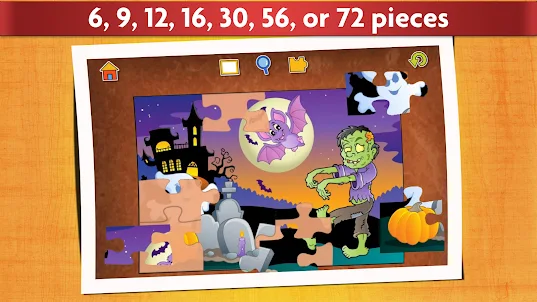 Kid Halloween Jigsaw Puzzles