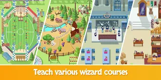 Game screenshot Idle Wizard School apk download