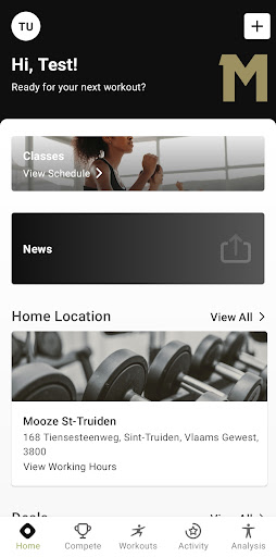 Mooze Gym Screen 2