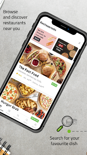 efood: Food & Grocery Delivery Screen 2