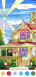 House Color - Paint by number 1.0.4 APK + Mod (Free purchase) for Android