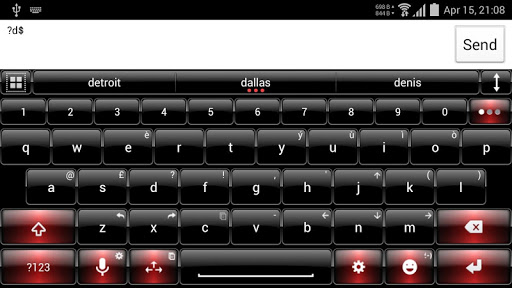 Theme for AI.type Dusk B Red