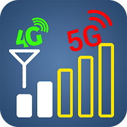 תמונת סמל בדיקת מהירות אינטרנט 5G ו-WiFi