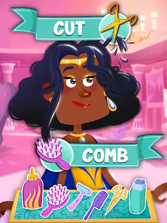 Game screenshot Princess - Girls Hair Salon 4+ apk download