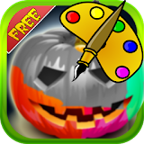 Coloring: Halloween Pumpkin icon