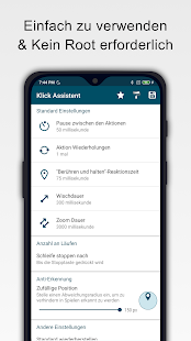 Klick Assistent - Auto Clicker Screenshot