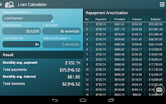 screenshot of Loan Calculator