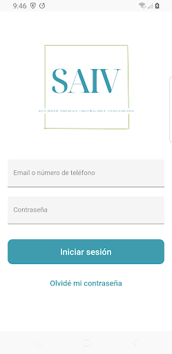 Android application Saiv screenshort