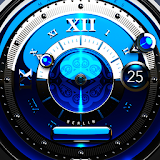 Watch Face Blue Deluxe icon