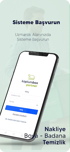 Kaplumbox Partner Plus Screen 2