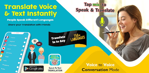 Speak and Translate Voice tra