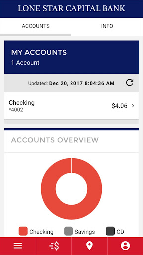 Lone Star Capital Bank Screen 2