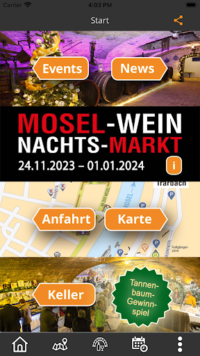 Android application MOSEL-WEIN-NACHTS-MARKT screenshort