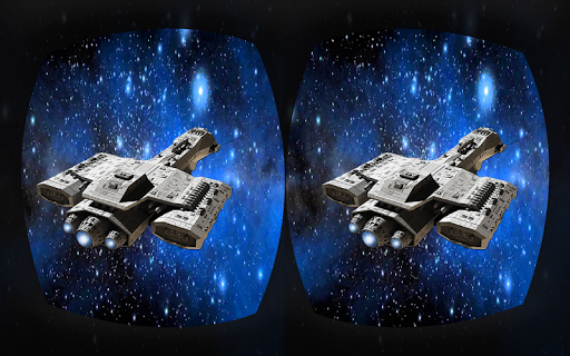 VR Spaceship Race Screen 2